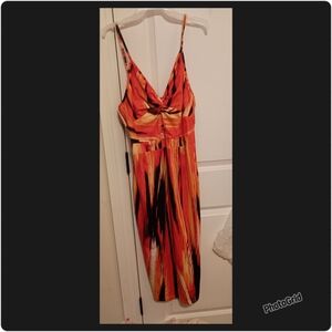 Vibrant Spaghetti strap Dress
